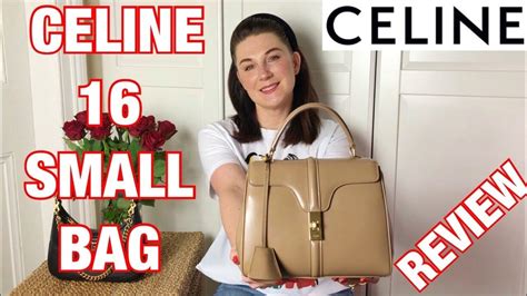 celine 16 chain bag|celine 16 bag review.